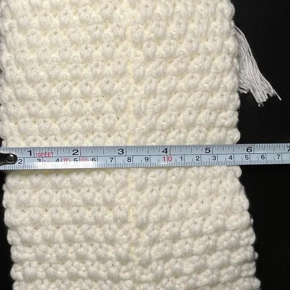 Cozy Knit Cream Christmas Stocking - Picture 3 of 4